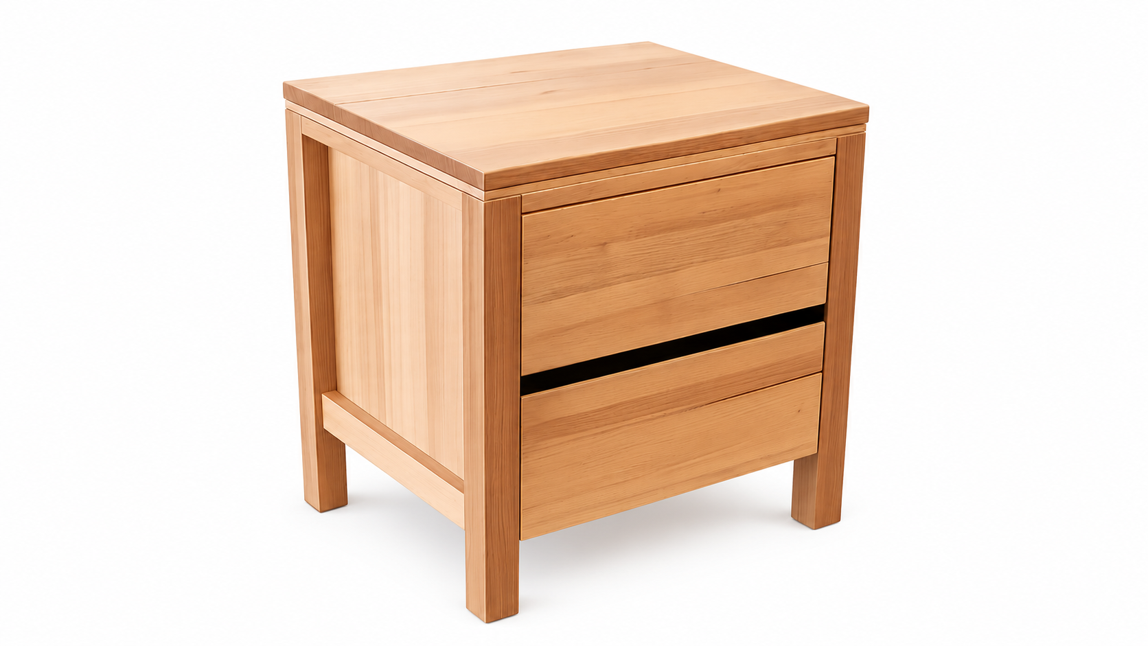 Belmont 2 Drawer Bedside Table