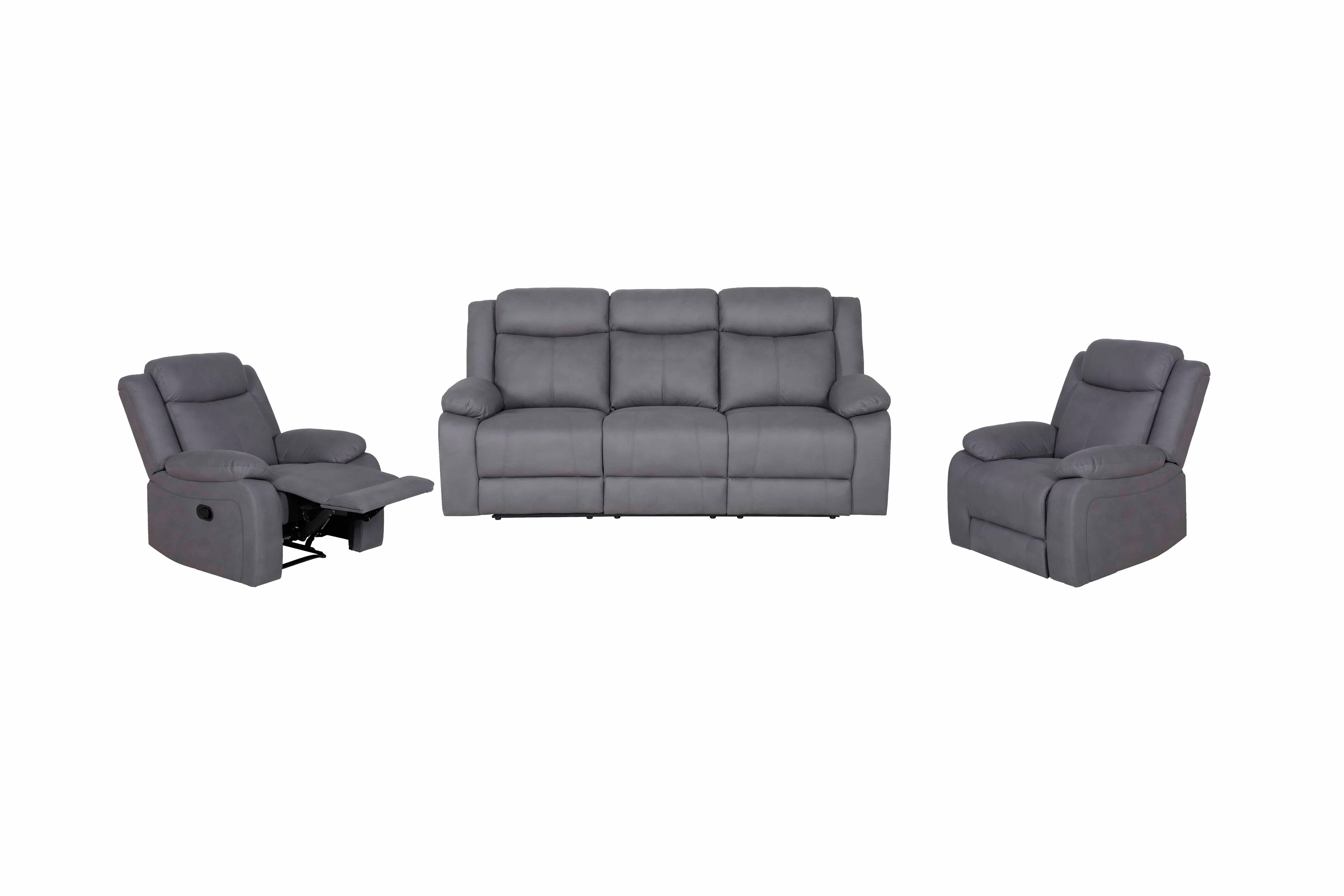 Bayless 3 +1 +1 Seater lounge Grey