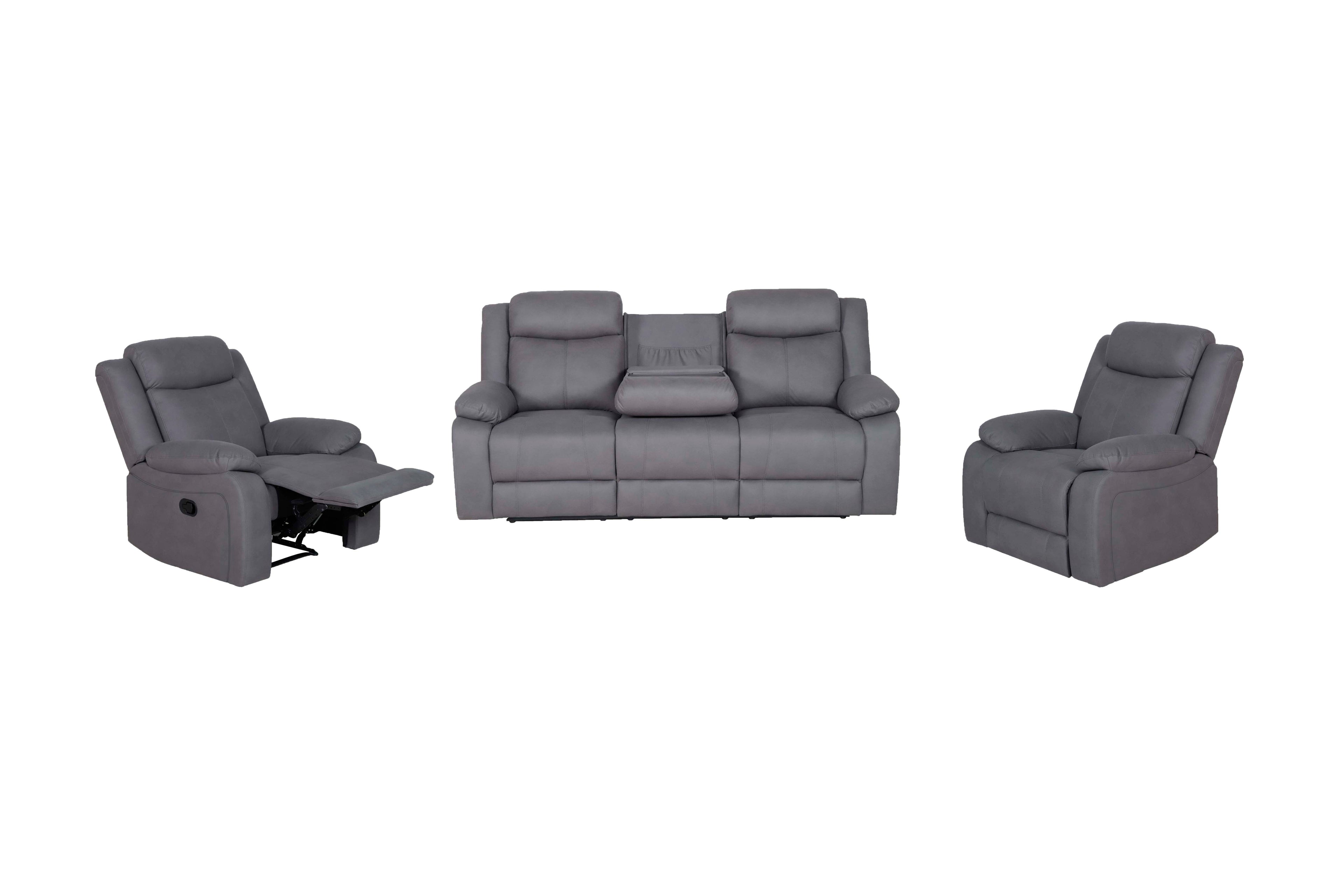 Bayless 3 +1 +1 Seater lounge Grey