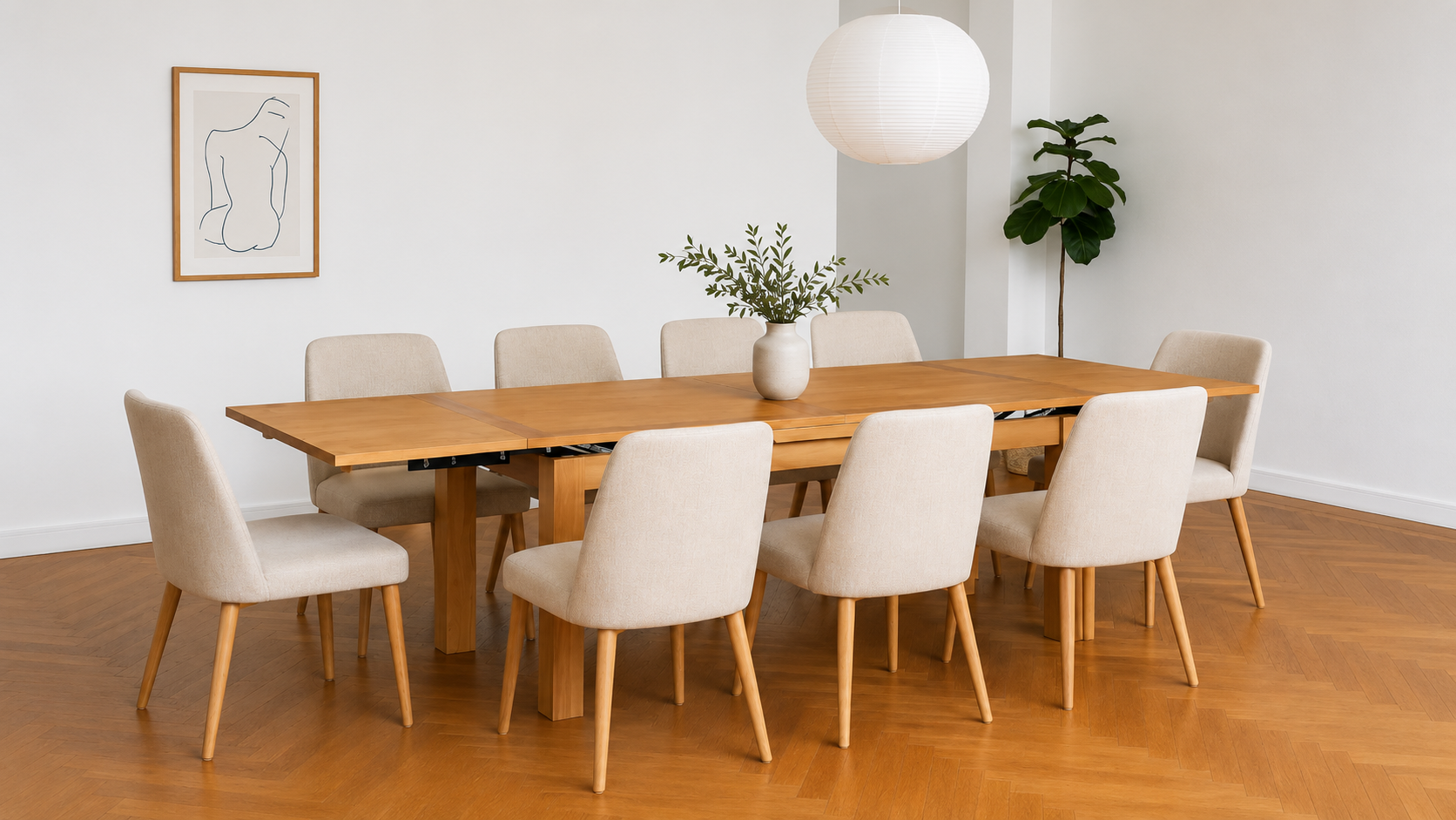 Nelson 1800 Extension Table (Opens To 2800)