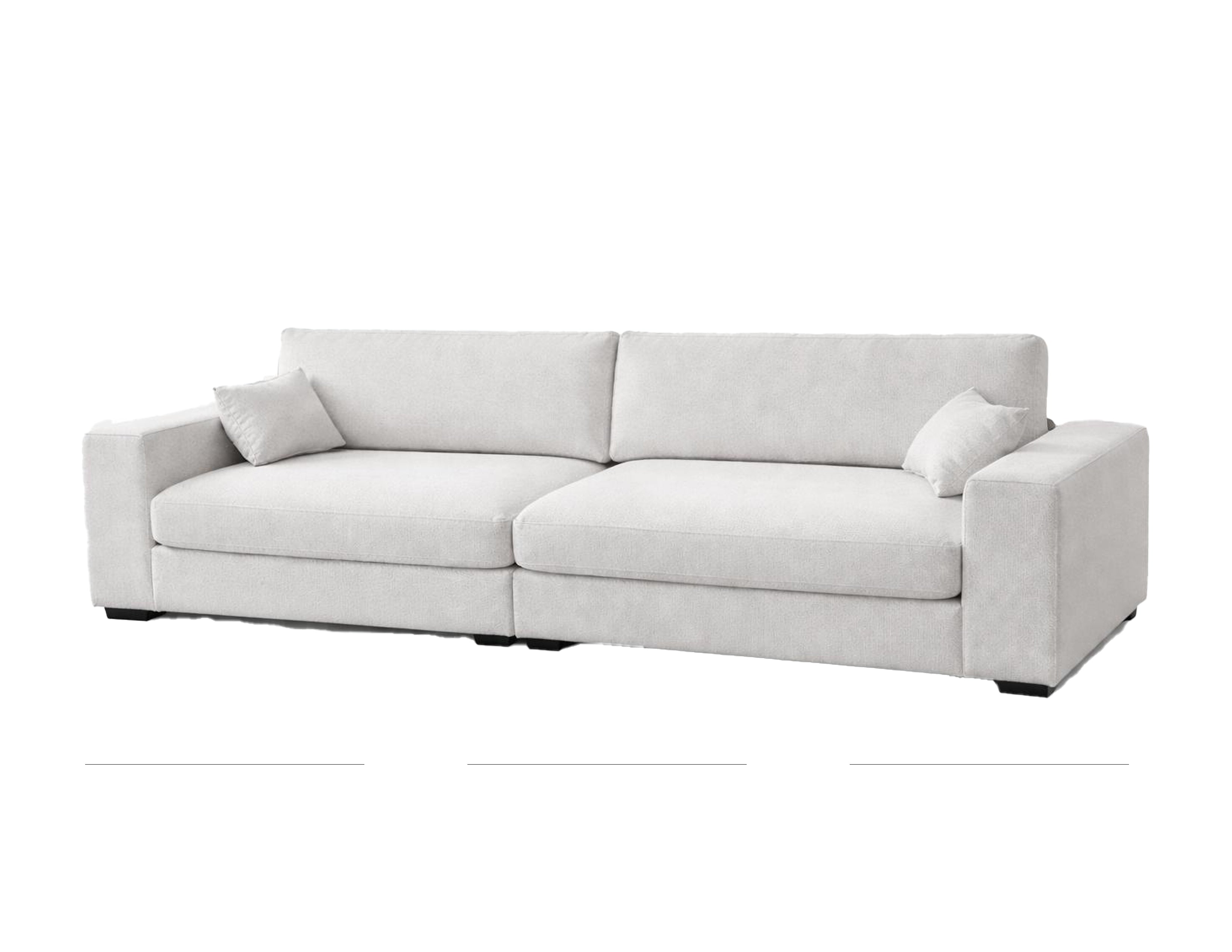 Marley 3 Seater Lounge Wheat
