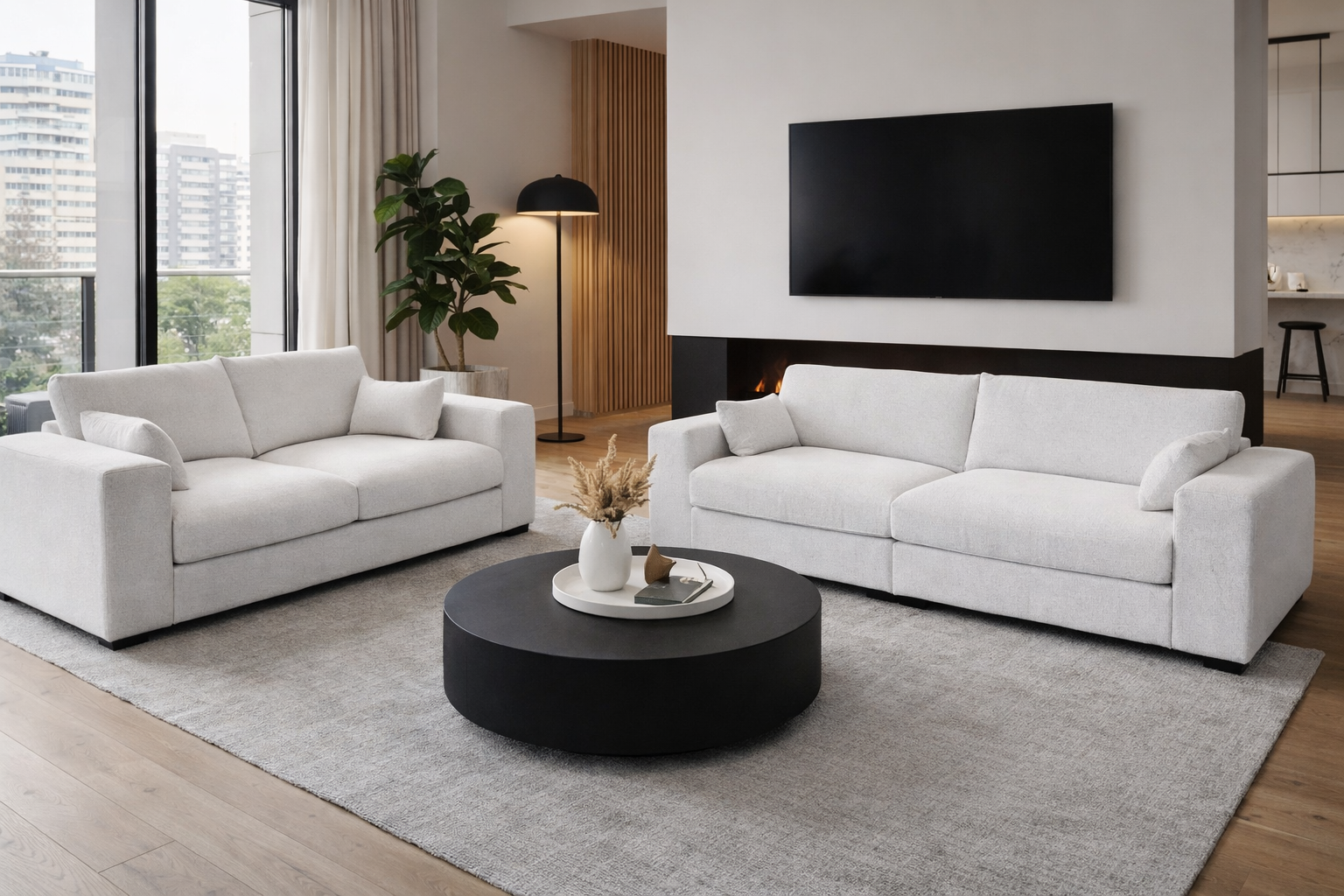Marley 2 Seater lounge Wheat