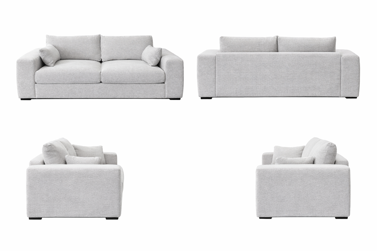 Marley 2 Seater lounge Wheat