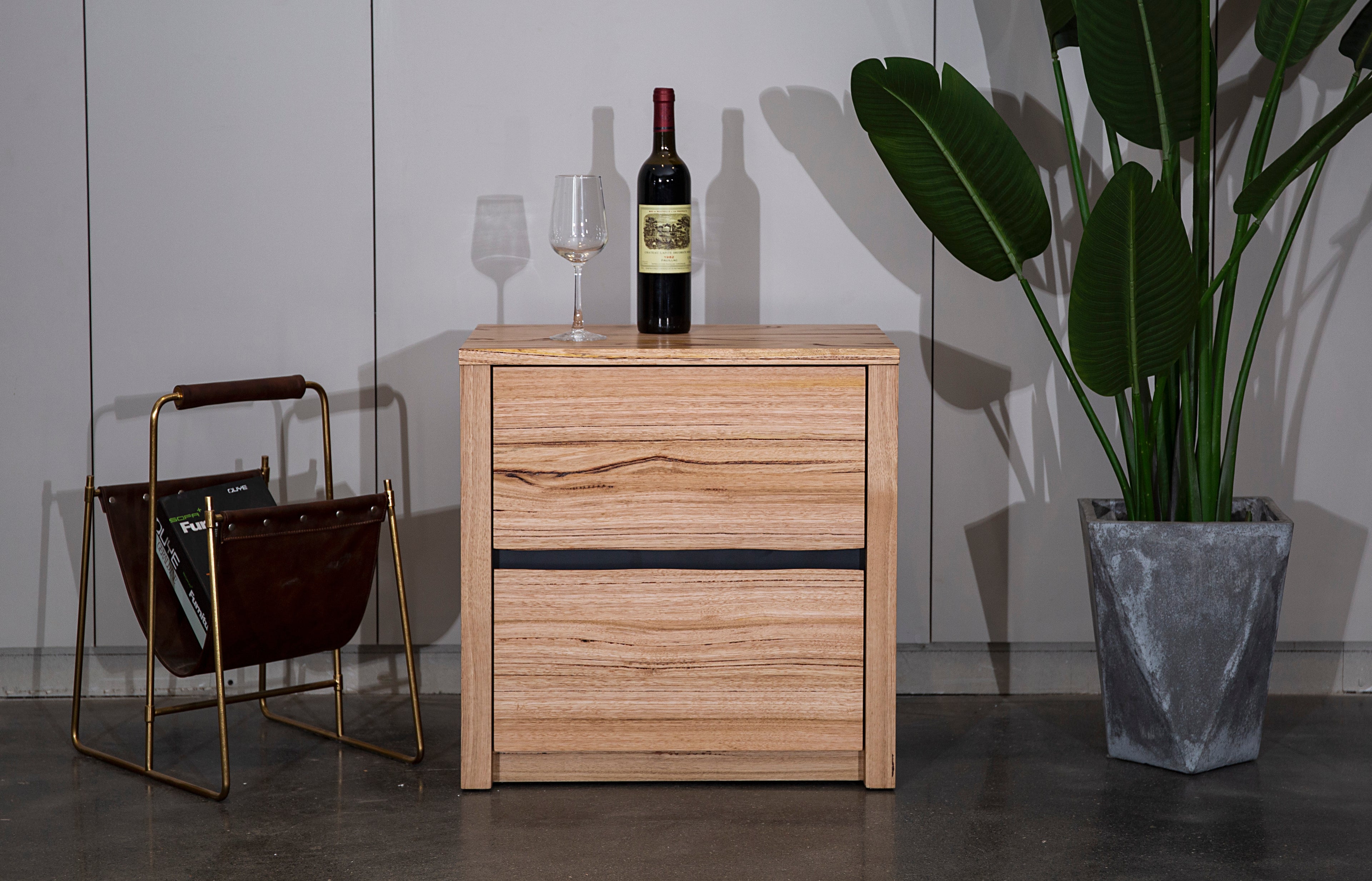 Auburn Bedside Table