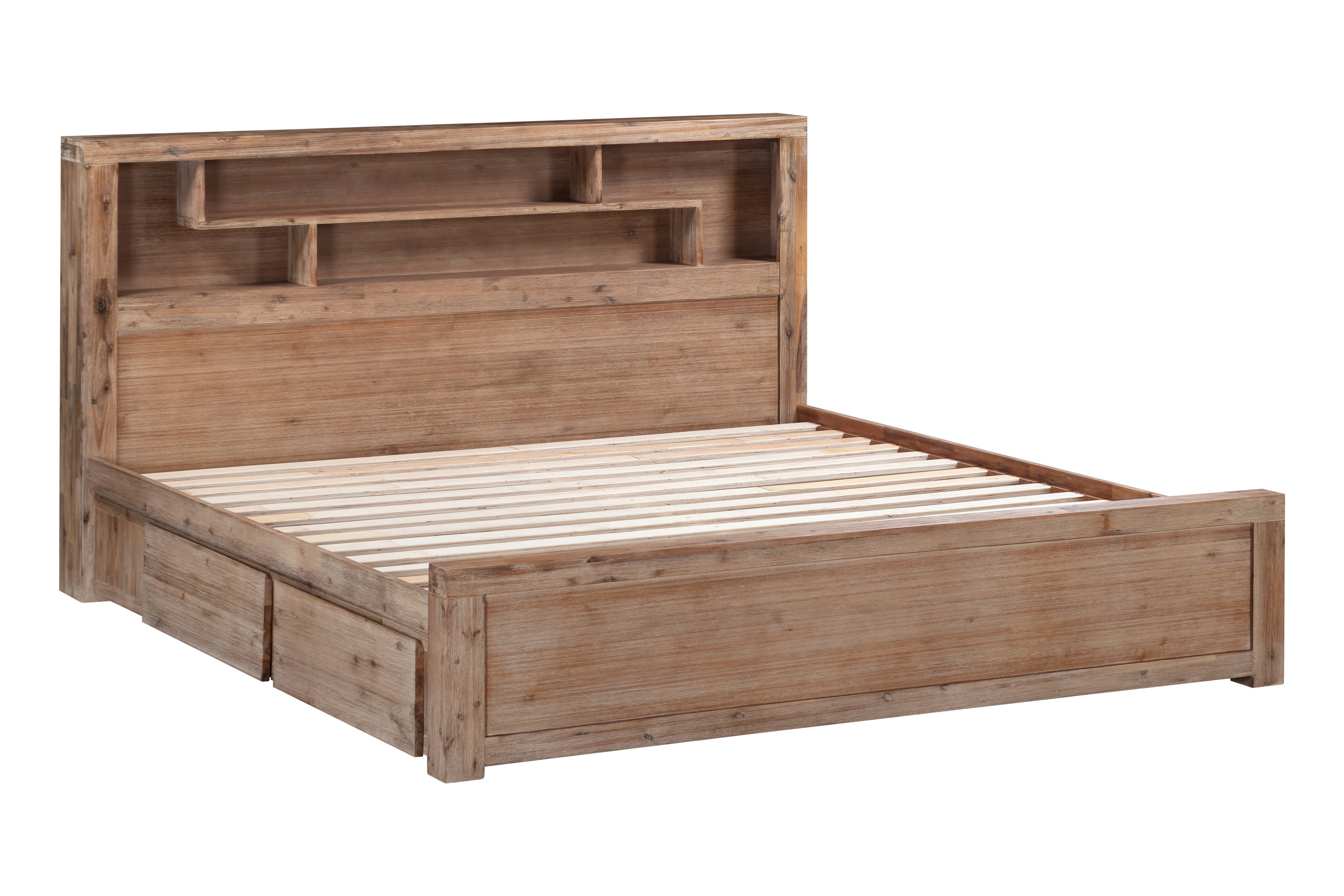 Barcelona King Bed With 4 Storage Draws