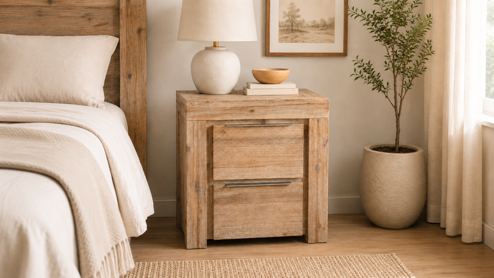 Barcelona Bedside Table