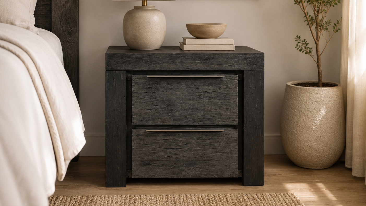 Barcelona Bedside (Black)