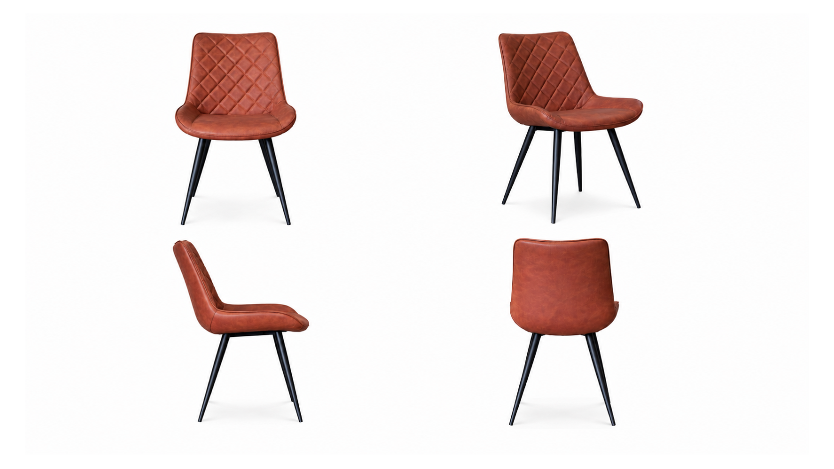 Napa Dining Chair (Tan PU Leather)